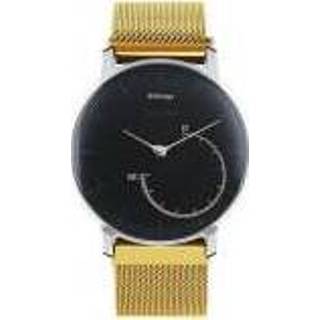 👉 Armband steel goud Just in Case Milanees voor Withings Activite - Gold 8718722422827