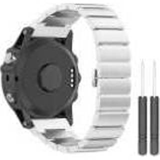 👉 Armband metalen zilver Just in Case Chain Garmin Fenix 3 / HR - voor 3, 8718722460331