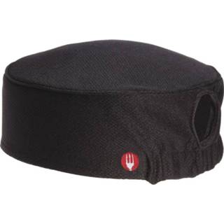 👉 Beanie zwart vrouwen Chef Works Total Vent dames - Universele maat