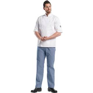 👉 Koksbuis wit l m s XL XS XXL 3XL XXXL Chaud Devant Hilton Poco korte mouw - 8717028217052 8717028217045 8717028217038