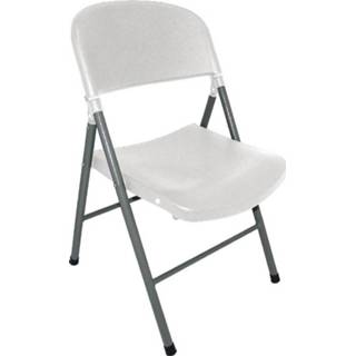 👉 Stoel wit Bolero opklapbare stoelen (2 stuks) - 2 5050984275524