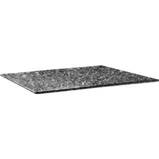 👉 Rechthoekig tafelblad zwart Topalit Smartline graniet 120x80cm 9007048000772