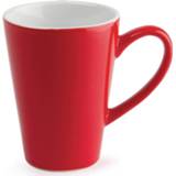 👉 Beker rood Olympia latte 34cl - 12 5050984388392