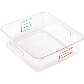 👉 Voedsel doos polycarbonaat Rubbermaid voedseldoos 2ltr