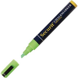 Krijtstift groen Securit wisbare 6mm 8717624245831