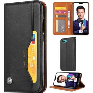 👉 Portemonnee zwart Card Set Serie Huawei Honor 10 Wallet Case - 5712579934277