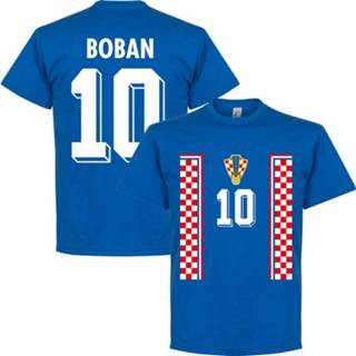 👉 Shirt blauw Kroatië 1998 Boban Retro T-Shirt -