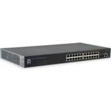 Zwart mannen LevelOne GTL-2661 Managed L2 Gigabit Ethernet (10/100/1000) Power over (PoE) 4015867203057