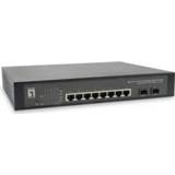 👉 Netwerk-switch LevelOne GEP-1070 Beheerde netwerkswitch L2 Gigabit Ethernet (10/100/1000) Power over (PoE) 4015867197578