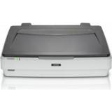 👉 Flatbedscanner grijs wit Epson Expression 12000XL Flatbed scanner 2400 x 4800DPI A3 Grijs, 8715946616506