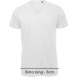 Shirt mannen Logostar V-hals T-shirt Xtra lang