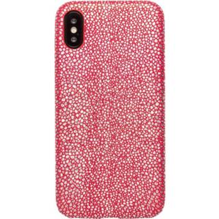 Rood kunstleer x stingray backcover hoes Lunso ultra dunne voor de iPhone 660042277336