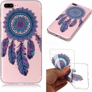 👉 Dromenvanger softcase hoes paars voor de iPhone 7 Plus en 8 660042278494