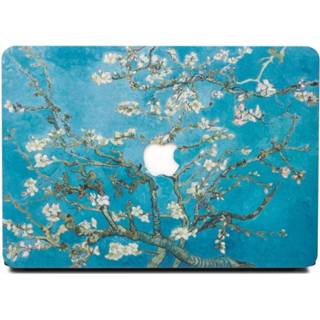 👉 Cover hoes hardcase wit kunststof Lunso Van Gogh amandelboom voor de MacBook Pro 13 inch (2012-2015) 635131881251