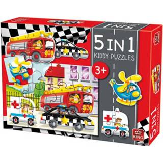 👉 Puzzel King 5-in-1 Auto's 8710125050768