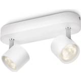 👉 Wit active Philips myLiving LED-spotlight Star 2x4,5 W 562423116 8718291444862