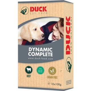 👉 Hondenvoer Duck Dynamiek Compleet - Rund 1 kg 5410545051002