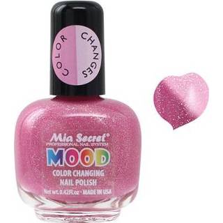 👉 Nagellak roze Mia Secret Mood Pink Stars - Light 811901014825