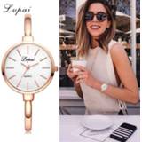 Lvpai Rose Gold Women Bracelet Watches Fashion Luxury Quartz-Watches Brand Ladies Casual Dress Sport Watch Clock Dropshiping