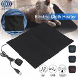 👉 Glove 5V USB Electric Clothes Heater Sheet Adjustable Temperature Pet Heating Pad Winter Heated Gloves For Cloth Waist Warmer Tablet