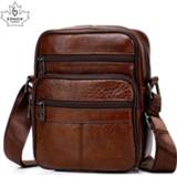 👉 Messenger bag leather small mannen Genuine Crossbody Men Hot Sale Male Man Flap Fashion Shoulder Bags Men's Travel New Handbags ZZICK