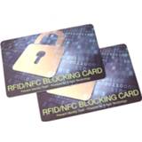 Shirt PVC New style Anti Theft Credit Card Shield Rfid Protector Prevent Unauthorized Scanning Not Sleeve