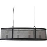 👉 Light & Living Hanglamp LANCELOT - Zwart Metaal - XL