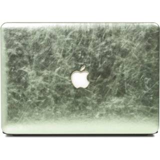 👉 Hardcase hoesje groen hoes shiny leer Lunso voor de MacBook Air 13 inch 644221875063