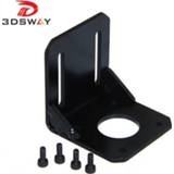 👉 Stepper steel 3DSWAY 3D Printer Accessories NEMA 17 Mounting L Bracket 42 Motor Mounts Stand with Screws