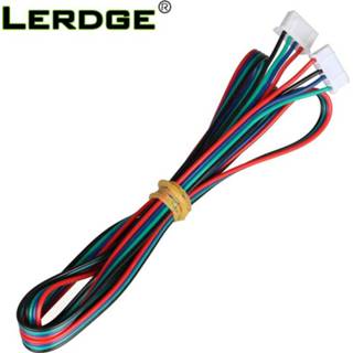 👉 Stepper wit Lerdge 3D Printer Motor Cable Connector 4pcs/lot DuPont line XH2.54 4pin to XH2.0 6pin White Terminal Cables