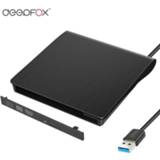 👉 CD-rom plastic DeepFox Slim USB3.0 SATA External DVD Enclosure Hard Case For Laptop Notebook 12.7mm Without Optical Drive