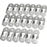 Hanger Mayitr 10/20Pcs 44mm x 16mm Picture Metal Keyhole Fasteners For Photo Frame Furnniture Cabinet