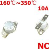 Thermostaat Thermostat Switch 165 170 200 220 250 280 300 DegC NC Normally Close Ceramic Thermal Sensor Temperature Switches KSD301 10A 250V