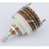 👉 Switch Free shipping New 1pc 2 Pole 23 Step Rotary Attenuator Volume Control Pot Potentiometer DIY