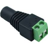 👉 F-connector 5 pcs DC Power female Connectors plug 5.5 x 2.1mm jack Adapter Supply connector For Led Strip Light 3528 5050 5630 5730