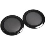 👉 Luidspreker zwart 2PCS 2 inch 3 4 Black Replacement Round Speaker Protective Mesh Net Cover Grille Circle Accessories