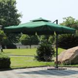 👉 Parasol 3*3 meter high quality deluxe roman umbrella patio garden ( no stone base)