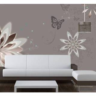 👉 Fotobehang - Bloem en vlinders 5902875773179