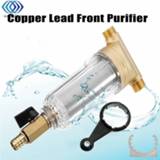 👉 Waterfilter steel Water Filters Front Purifier Copper Lead Pre-filter Backwash Remove Rust Contaminant Sediment Pipe Stainless Central