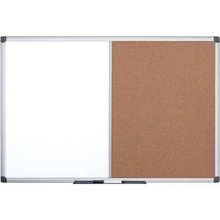 👉 Combibord kurk Pergamy combibord, en magnetisch whiteboard, ft 60 x 90 cm 8435506910409