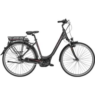 👉 Elektrische fiets zwart active vrouwen Hercules Roberta F7 dames mat 46cm 288 Watt