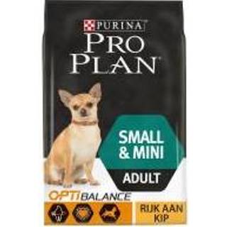 👉 Small Pro Plan & Mini Adult Optibalance - Kip Rijst Dubbelpak 2 x 3 kg