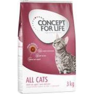 👉 Kattenvoer Concept for Life All Cats 10 kg + 2 gratis!