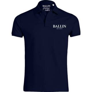 👉 Mannen blauw Ballin Basic Polo