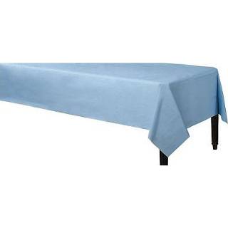 👉 Tafelkleed blauwe blauw kunststof Lichtblauwe tafelkleden 140 x 240 cm