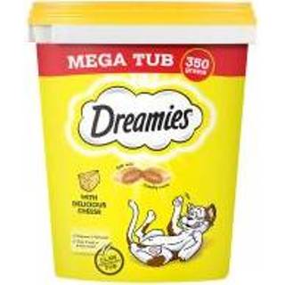 👉 Dreamies Megatub 350 g - Voordeelpakket: 4 x Kaas 4008429105234 4008429105258