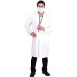 👉 Wit polyester mannen XL Doktersjas met accessoires voor heren maat