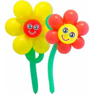 👉 Multi kunststof Doe het zelf ballon figuur bloemen