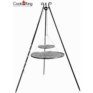 👉 Tripod zwart steel CookKing: Black - Ø80cm + Ø40 cm 2000010218080