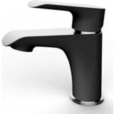 👉 Wastafelkraan zwart chroom active Saqu Design Collection 200 Black Edition Zwart/chroom 8714175920118